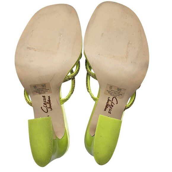 Circus by Sam Edelman Lime Heddie Heeled Sandals, Women's 8 - Picture 8 of 10